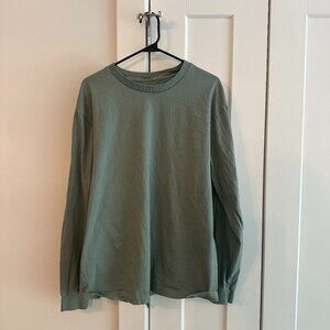 GAP Green Long-Sleeve Shirt